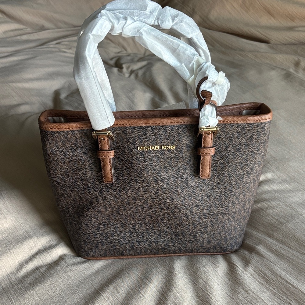 Michael Kors Signature Brown Tote